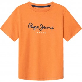 Тениска Pepe jeans New Art short sleeve T-shirt - Orange (Autumn Leaf Orange) тениска,мъжки,тениски,дамски,тениски,pepe,jeans,new,art,short,sleeve,t,shirt,orange,(autumn,leaf,orange)