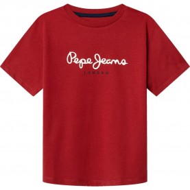 Тениска Pepe jeans New Art short sleeve T-shirt - Red (Rugby Red) тениска,мъжки,тениски,дамски,тениски,pepe,jeans,new,art,short,sleeve,t,shirt,red,(rugby,red)