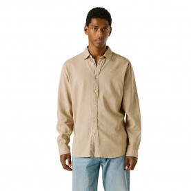 Риза с дълъг ръкав Pepe jeans Payton long sleeve shirt - Beige (Malt Beige) риза,с,дълъг,ръкав,дамски,ризи,мъжки,ризи,pepe,jeans,payton,long,sleeve,shirt,beige,(malt,beige)