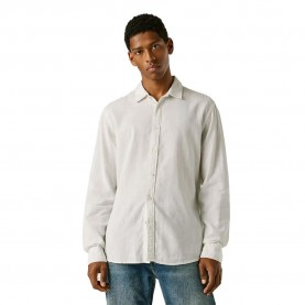 Риза с дълъг ръкав Pepe jeans Payton long sleeve shirt - White (White) риза,с,дълъг,ръкав,дамски,ризи,мъжки,ризи,pepe,jeans,payton,long,sleeve,shirt,white,(white)