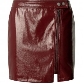 Пола Pepe jeans Ruby short skirt - Red (Currant Red) пола,дамски,поли,и,рокли,pepe,jeans,ruby,short,skirt,red,(currant,red)