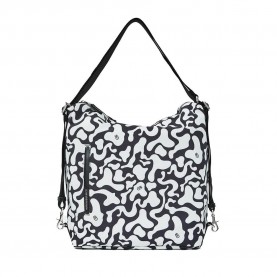 Mandarina duck Hunter moire qht10 crossbody - White (Moire) всички,чанти,mandarina,duck,hunter,moire,qht10,crossbody,white,(moire)