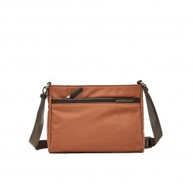 Mandarina duck Hunter vct30 crossbody - Brown (Pecan Nut) всички,чанти,mandarina,duck,hunter,vct30,crossbody,brown,(pecan,nut)