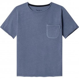 Тениска Pepe jeans Elijah short sleeve T-shirt - Blue (Beat Blue) тениска,мъжки,тениски,дамски,тениски,pepe,jeans,elijah,short,sleeve,t,shirt,blue,(beat,blue)