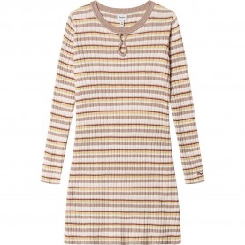 Рокля Pepe jeans Fawn long sleeve short dress - Brown (Soft Yellow) рокля,дамски,поли,и,рокли,pepe,jeans,fawn,long,sleeve,short,dress,brown,(soft,yellow)