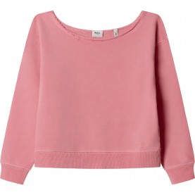 Блуза Pepe jeans Gemma sweatshirt - Pink (Chewing Gum Pink) блуза,детски,блузи,pepe,jeans,gemma,sweatshirt,pink,(chewing,gum,pink)