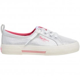 Маратонки Pepe jeans Kenton Chic trainers - Silver (Silver) маратонки,мъжки,маратонки,дамски,маратонки,pepe,jeans,kenton,chic,trainers,silver,(silver)