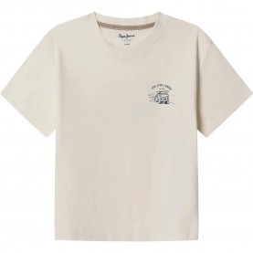 Тениска Pepe jeans Sherlock short sleeve T-shirt - White (Mousse White) тениска,мъжки,тениски,дамски,тениски,pepe,jeans,sherlock,short,sleeve,t,shirt,white,(mousse,white)