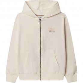 блуза,детски,блузи,pepe,jeans,sonny,full,zip,sweatshirt,beige,(mousse,white)