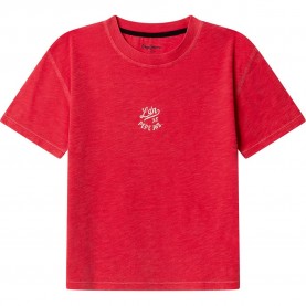 Тениска Pepe jeans Stone short sleeve T-shirt - Red (Royal Red) тениска,мъжки,тениски,дамски,тениски,pepe,jeans,stone,short,sleeve,t,shirt,red,(royal,red)