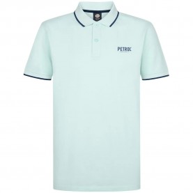Petrol industries M-1060-POL216 short sleeve polo - Blue (Cool Mint) дамски,блузи,с,яка,мъжки,блузи,с,яка,petrol,industries,m,1060,pol216,short,sleeve,polo,blue,(cool,mint)