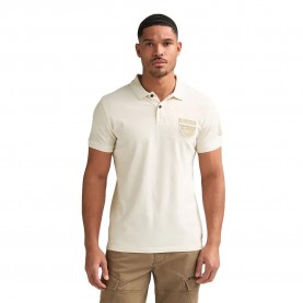 дамски,блузи,с,яка,мъжки,блузи,с,яка,petrol,industries,m,1060,pol946,short,sleeve,polo,beige,(seashell)