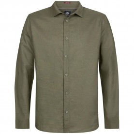 Риза с дълъг ръкав Petrol industries M-1060-SIL055 long sleeve shirt - Green (Dusty Army) риза,с,дълъг,ръкав,дамски,ризи,мъжки,ризи,petrol,industries,m,1060,sil055,long,sleeve,shirt,green,(dusty,army)