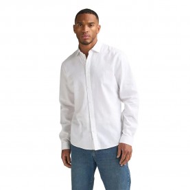 Риза с дълъг ръкав Petrol industries M-1060-SIL437 long sleeve shirt - White (Bright White) риза,с,дълъг,ръкав,дамски,ризи,мъжки,ризи,petrol,industries,m,1060,sil437,long,sleeve,shirt,white,(bright,white)