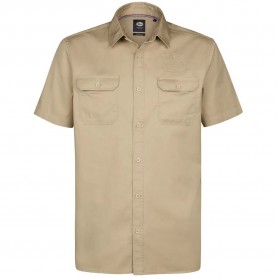 Риза с къс ръкав Petrol industries M-1060-SIS406 short sleeve shirt - Beige (Light Tan) риза,с,къс,ръкав,дамски,ризи,мъжки,ризи,petrol,industries,m,1060,sis406,short,sleeve,shirt,beige,(light,tan)