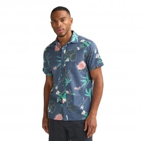 Риза с къс ръкав Petrol industries M-1060-SIS408 short sleeve shirt - Blue (Navy Blue) риза,с,къс,ръкав,дамски,ризи,мъжки,ризи,petrol,industries,m,1060,sis408,short,sleeve,shirt,blue,(navy,blue)