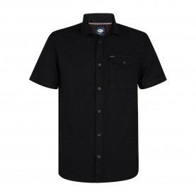 Риза с къс ръкав Petrol industries M-1060-SIS409 short sleeve shirt - Black (Black) риза,с,къс,ръкав,дамски,ризи,мъжки,ризи,petrol,industries,m,1060,sis409,short,sleeve,shirt,black,(black)
