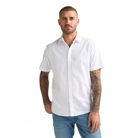 Риза с къс ръкав Petrol industries M-1060-SIS414 short sleeve shirt - White (Bright White) риза,с,къс,ръкав,дамски,ризи,мъжки,ризи,petrol,industries,m,1060,sis414,short,sleeve,shirt,white,(bright,white)