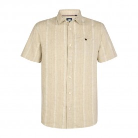 Риза с къс ръкав Petrol industries M-1060-SIS415 short sleeve shirt - Beige (Light Tan) риза,с,къс,ръкав,дамски,ризи,мъжки,ризи,petrol,industries,m,1060,sis415,short,sleeve,shirt,beige,(light,tan)