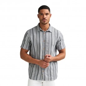 Риза с къс ръкав Petrol industries M-1060-SIS417 short sleeve shirt - Grey (Navy Blue) риза,с,къс,ръкав,дамски,ризи,мъжки,ризи,petrol,industries,m,1060,sis417,short,sleeve,shirt,grey,(navy,blue)