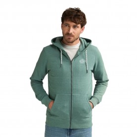 Блуза Petrol industries M-1060-SWH319 full zip sweatshirt - Green (Oil Green) блуза,мъжки,пуловери,petrol,industries,m,1060,swh319,full,zip,sweatshirt,green,(oil,green)