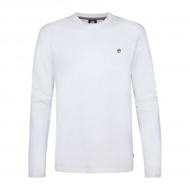 Тениска Petrol industries M-1060-TLR608 long sleeve T-shirt - White (Bright White) тениска,мъжки,тениски,дамски,тениски,petrol,industries,m,1060,tlr608,long,sleeve,t,shirt,white,(bright,white)