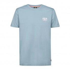 Тениска Petrol industries M-1060-TSR136 short sleeve T-shirt - Blue (Marble Blue) тениска,мъжки,тениски,дамски,тениски,petrol,industries,m,1060,tsr136,short,sleeve,t,shirt,blue,(marble,blue)