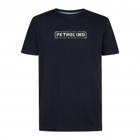 Тениска Petrol industries M-1060-TSR215 short sleeve T-shirt - Blue (Navy Blue) тениска,мъжки,тениски,дамски,тениски,petrol,industries,m,1060,tsr215,short,sleeve,t,shirt,blue,(navy,blue)