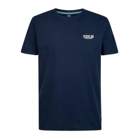 Тениска Petrol industries M-1060-TSR216 short sleeve T-shirt - Blue (Navy Blue) тениска,мъжки,тениски,дамски,тениски,petrol,industries,m,1060,tsr216,short,sleeve,t,shirt,blue,(navy,blue)