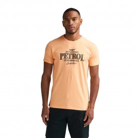 Тениска Petrol industries M-1060-TSR600 short sleeve T-shirt - Orange (Tropical Orange) тениска,мъжки,тениски,дамски,тениски,petrol,industries,m,1060,tsr600,short,sleeve,t,shirt,orange,(tropical,orange)