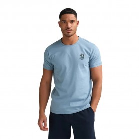 Тениска Petrol industries M-1060-TSR622 short sleeve T-shirt - Blue (Marble Blue) тениска,мъжки,тениски,дамски,тениски,petrol,industries,m,1060,tsr622,short,sleeve,t,shirt,blue,(marble,blue)