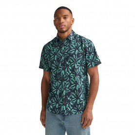 Риза с къс ръкав Petrol industries M-2060-SIS423 short sleeve shirt - Blue (Navy Blue) риза,с,къс,ръкав,дамски,ризи,мъжки,ризи,petrol,industries,m,2060,sis423,short,sleeve,shirt,blue,(navy,blue)