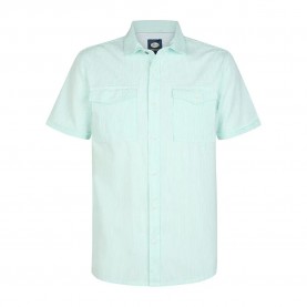 Риза с къс ръкав Petrol industries M-2060-SIS424 short sleeve shirt - Blue (Green Aqua) риза,с,къс,ръкав,дамски,ризи,мъжки,ризи,petrol,industries,m,2060,sis424,short,sleeve,shirt,blue,(green,aqua)