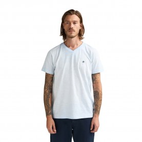 Тениска Petrol industries M-2060-TSV662 short sleeve v neck T-shirt - Blue (Sky) тениска,мъжки,тениски,дамски,тениски,petrol,industries,m,2060,tsv662,short,sleeve,v,neck,t,shirt,blue,(sky)