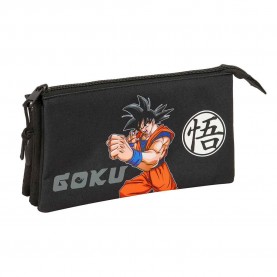 канцеларски,принадлежности,safta,dragon,ball,22x12x3,cm,triple,pencil,case,black,(multicolor)