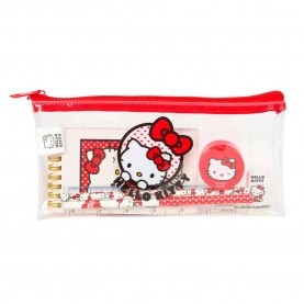 канцеларски,принадлежности,safta,hello,kitty,22.5x10.5x1,cm,pencil,case,white,(multicolor)