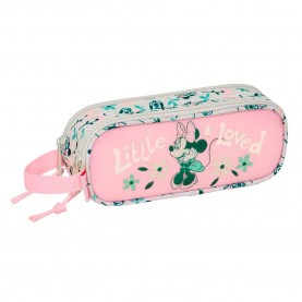 канцеларски,принадлежности,safta,minnie,mouse,minty,21x8x6,cm,double,pencil,case,pink,(multicolor)
