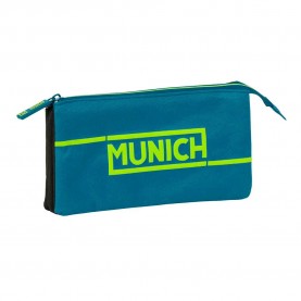 канцеларски,принадлежности,safta,munich,land,22x12x3,cm,triple,pencil,case,blue,(multicolor)