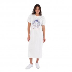 рокля,дамски,поли,и,рокли,hurley,island,short,sleeve,midi,dress,white,(bone)