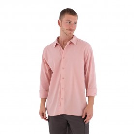 Риза с дълъг ръкав Hurley Low Tide long sleeve shirt - Pink (Beach Clay) риза,с,дълъг,ръкав,дамски,ризи,мъжки,ризи,hurley,low,tide,long,sleeve,shirt,pink,(beach,clay)