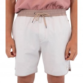 къси,панталони,мъжки,панталони,дамски,панталони,hurley,phantom,naturals,scallop,volley,17´´,shorts,white,(bone)