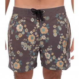 Бански гащета Hurley Phantom Naturals Sessions 16´´ swimming shorts - Brown (Black) бански,гащета,мъжки,бански,костюми,hurley,phantom,naturals,sessions,16´´,swimming,shorts,brown,(black)