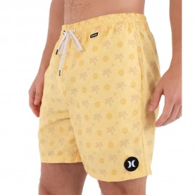 бански,гащета,мъжки,бански,костюми,hurley,volley,icon,printing,press,coconut,swimming,shorts,yellow,(macadamia)