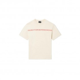 Тениска EA7 EMPORIO ARMANI 7B000262_AF12874 short sleeve T-shirt - Beige (Fog) тениска,мъжки,тениски,дамски,тениски,ea7,emporio,armani,7b000262,af12874,short,sleeve,t,shirt,beige,(fog)
