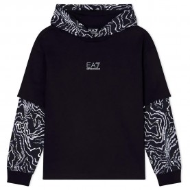 Блуза EA7 EMPORIO ARMANI 7B000304_AF13512 sweatshirt - Black (Black) блуза,детски,блузи,ea7,emporio,armani,7b000304,af13512,sweatshirt,black,(black)