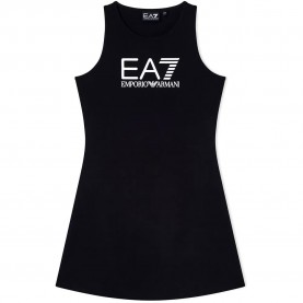 Рокля EA7 EMPORIO ARMANI 7G000150_AF12484 sleeveless dress - Black (Black / White) рокля,дамски,поли,и,рокли,ea7,emporio,armani,7g000150,af12484,sleeveless,dress,black,(black,white)