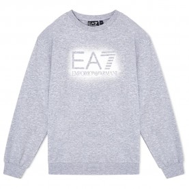 Блуза EA7 EMPORIO ARMANI 7G000179_AF13135 sweatshirt - Grey (Light Grey Melange) блуза,детски,блузи,ea7,emporio,armani,7g000179,af13135,sweatshirt,grey,(light,grey,melange)