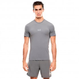 Тениска EA7 EMPORIO ARMANI 7M000291_AF24495 short sleeve T-shirt - Grey (Smoked Pearl) тениска,мъжки,тениски,дамски,тениски,ea7,emporio,armani,7m000291,af24495,short,sleeve,t,shirt,grey,(smoked,pearl)