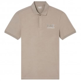 EA7 EMPORIO ARMANI 7M001311_AF10373 short sleeve polo - Beige (Roasted Cashew) дамски,блузи,с,яка,мъжки,блузи,с,яка,ea7,emporio,armani,7m001311,af10373,short,sleeve,polo,beige,(roasted,cashew)