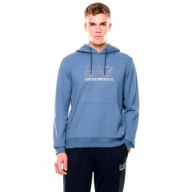Суичър EA7 EMPORIO ARMANI 7M001313_AF13512 hoodie - Blue (Blue Horizon) суичър,мъжки,пуловери,ea7,emporio,armani,7m001313,af13512,hoodie,blue,(blue,horizon)
